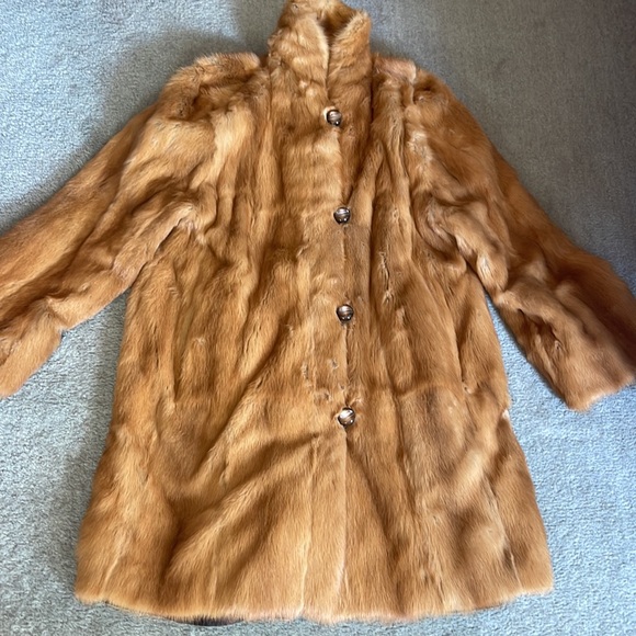 Vintage Reversible fur coat size L - Picture 10 of 11